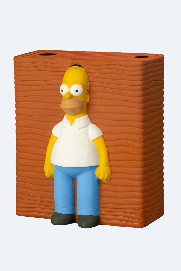 Homer in the Bushes Chia