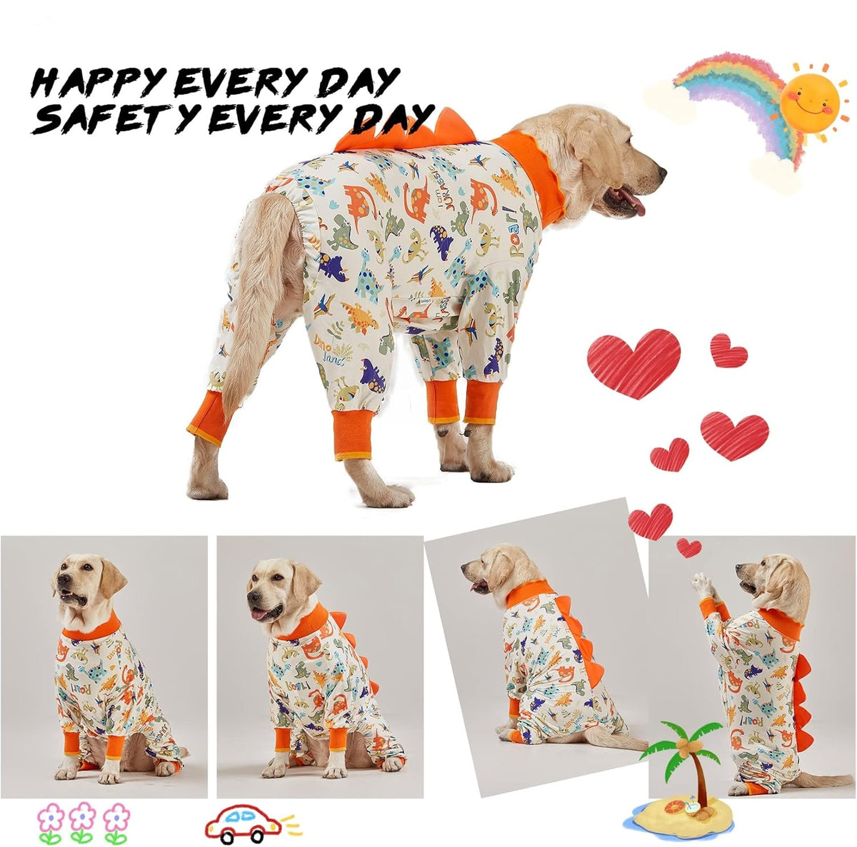 Dinosaur Dog Pajama